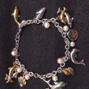 Bradford Exchange - dolphin bracelet NOT FOR SALE
